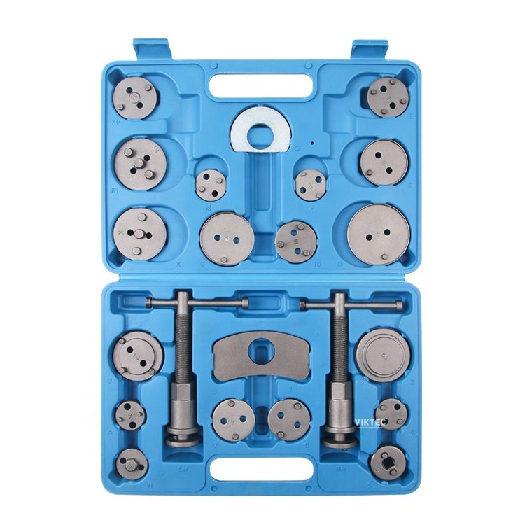 VIKTEC 22PCS Universal Disc Brake Caliper Brake Piston Back Rewind Hand Auto Tools Kit(VT01027B)